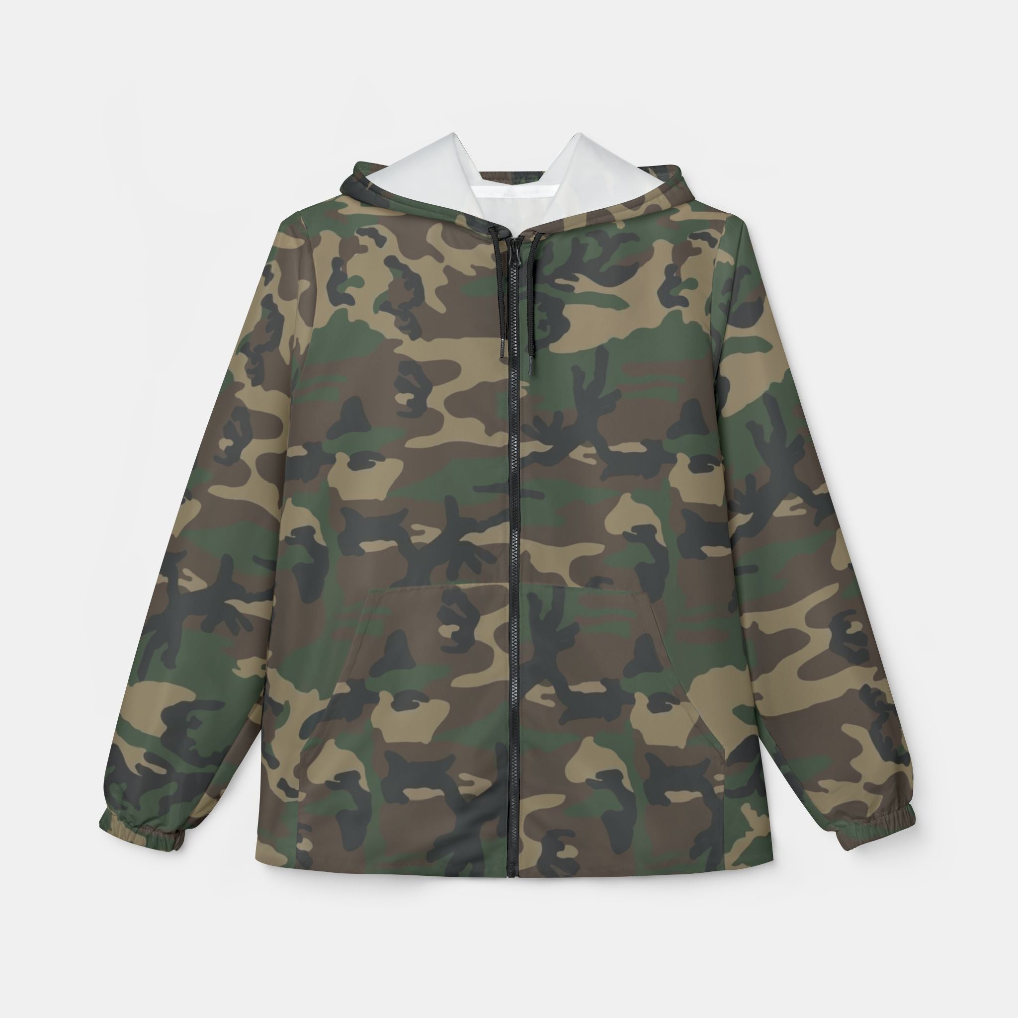 Camo Windbreaker