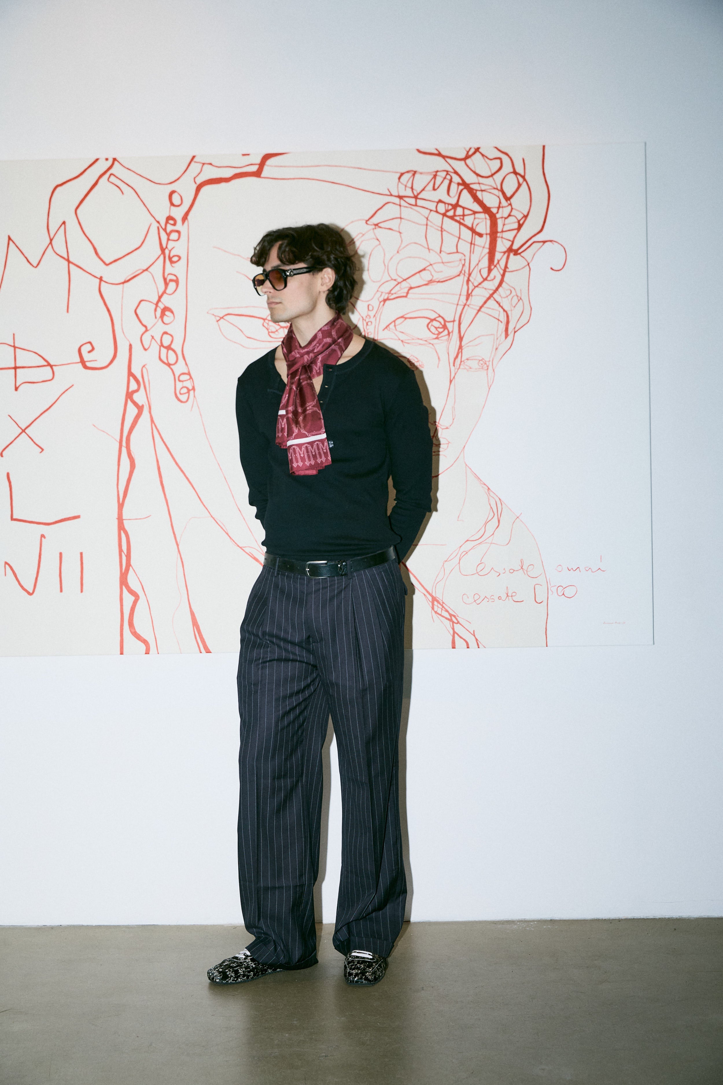 PINSTRIPE PANTS - Limited Edition